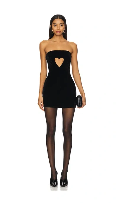 More To Come X Emma Rose Gionna Mini Dress In 블랙