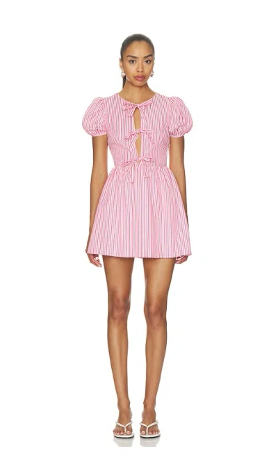 More To Come Heather Mini Dress In Pink