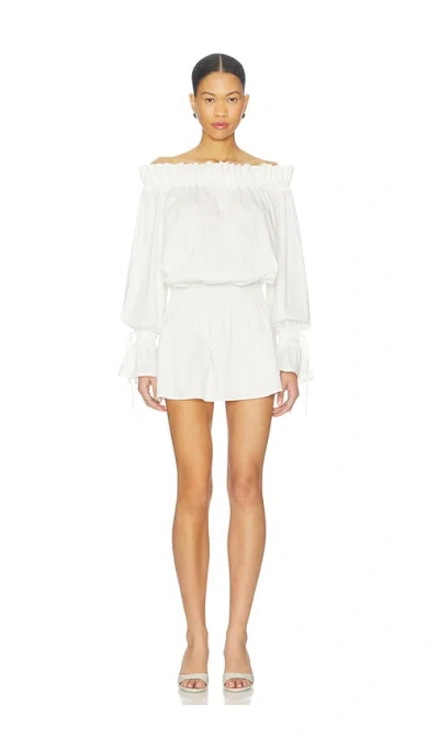 More To Come Inara Mini Dress In White