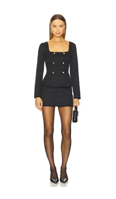 More To Come Jamie Skirt Set In Black