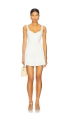 More To Come Jaquie Mini Dress In White
