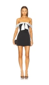 More To Come Jewel Mini Dress In Black