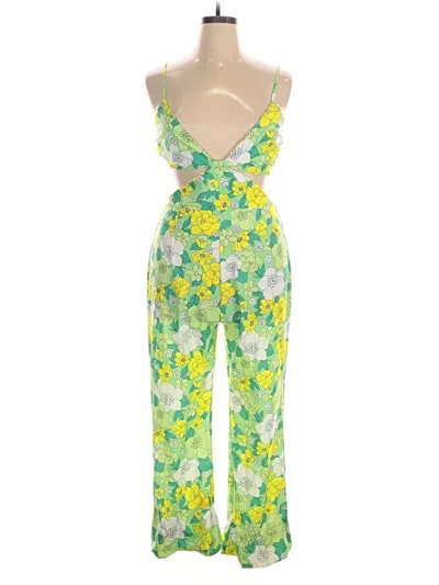 Pre-owned More To Come Jumpsuit In Green