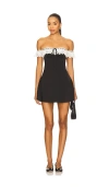 More To Come Junia Mini Dress In Black