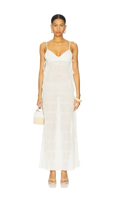 More To Come Justina Maxi Dress In White