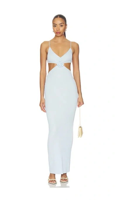 More To Come Kacey Maxi Dress In Blue