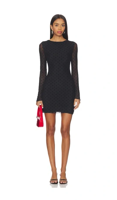 More To Come Kalie Mini Dress In Black