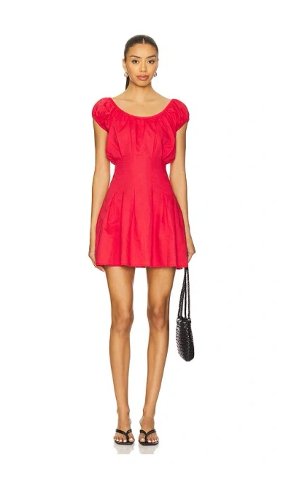 More To Come Katalina Mini Dress In Red