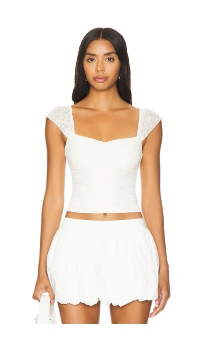 More To Come Kendall Top In Ivory