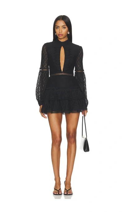 More To Come Klaire Mini Dress In Black