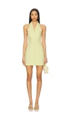 More To Come Kylie Mini Dress In 淡黄色