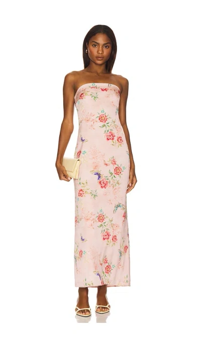 More To Come Lina Maxi Dress In Pink
