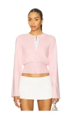 More To Come Lindsey Cardigan In Pink