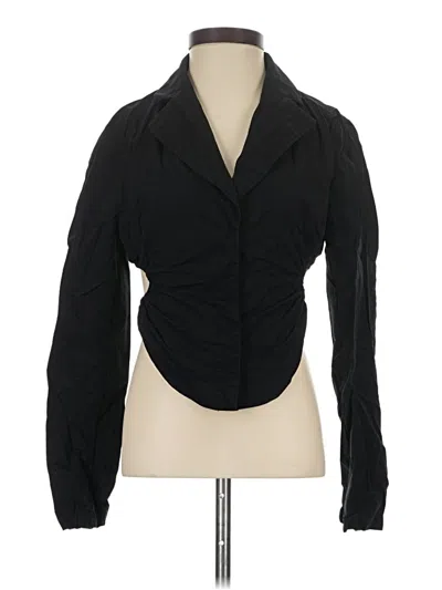 Pre-owned More To Come Long Sleeve Blouse In Black