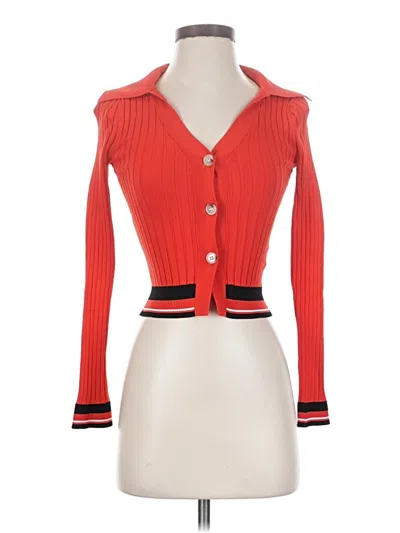 More To Come Long Sleeve Top Red Sweetheart Neckline Tops In Multi