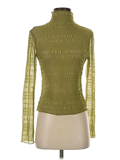Pre-owned More To Come Long Sleeve Turtleneck In Green