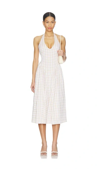 More To Come Lottie Halter Maxi Dress In White