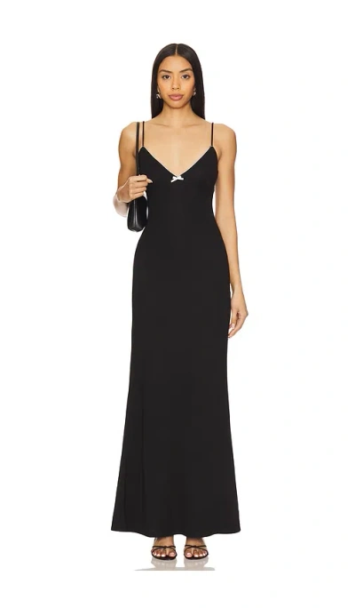 More To Come Lya Maxi Dress In 黑色