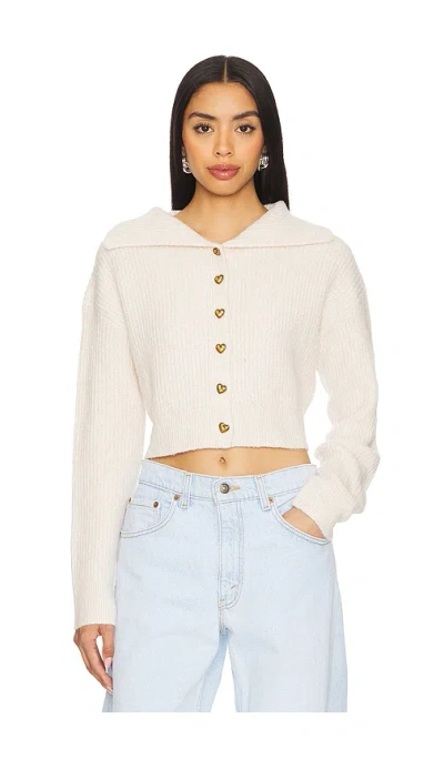 More To Come Madeline Sweater In Ivory