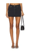 More To Come Maeve Denim Skirt In Black