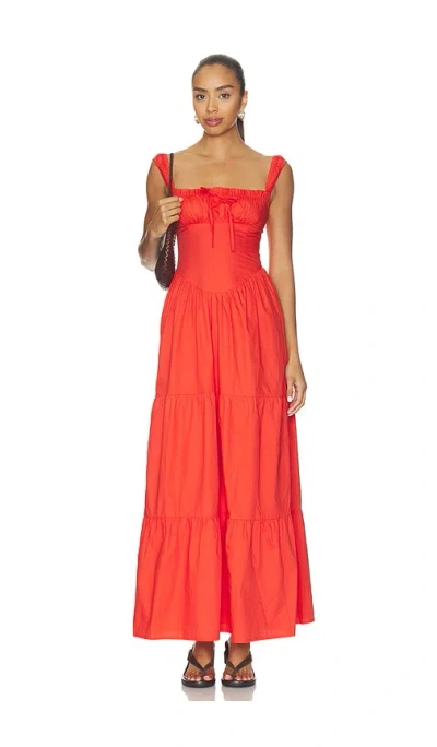 More To Come Maeve Maxi Dress In Red