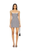 More To Come Marea Mini Dress In 黑色、白色