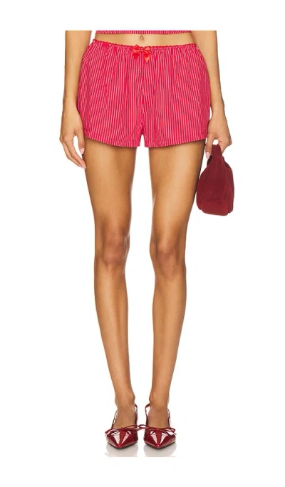 More To Come Mazzie Short In Red