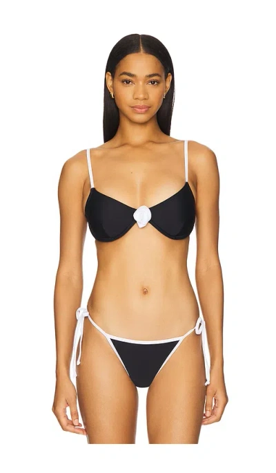 More To Come Micayla Bikini Top In Black