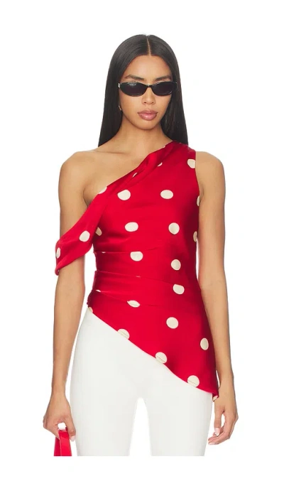 More To Come Mindy Off Shoulder Top In Red