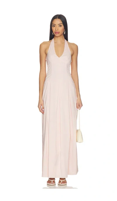 More To Come Noemie Maxi Dress In Neutral
