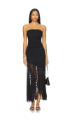 More To Come Nylah Maxi Set In Black