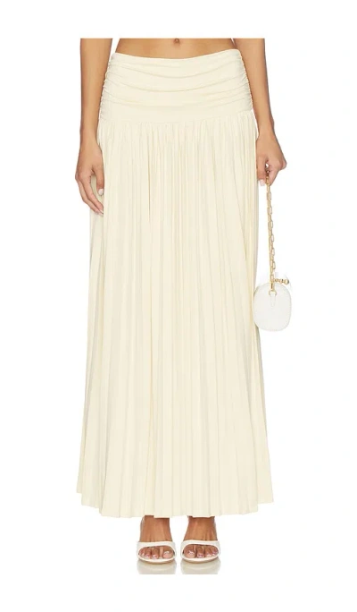 More To Come Remi Maxi Skirt In Red