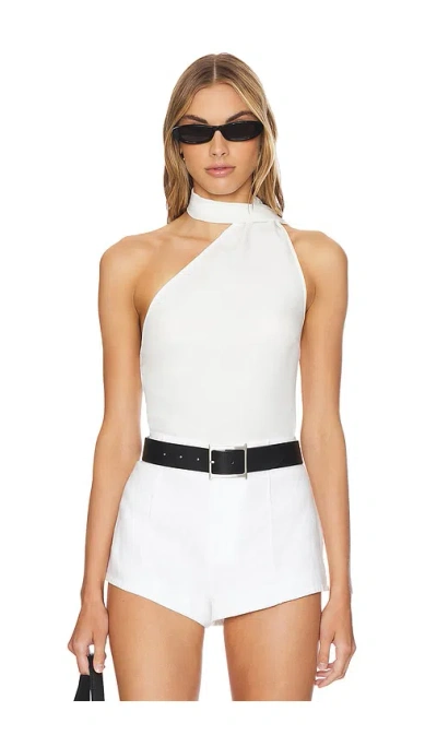 More To Come Rialta Top In White