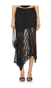 More To Come Ronah Maxi Skirt In Black