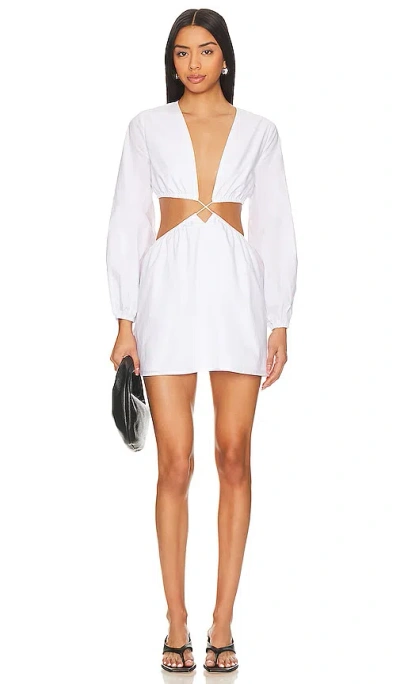 More To Come Rosalinda Mini Dress In White