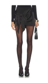 More To Come Rosie Mini Skirt In Black