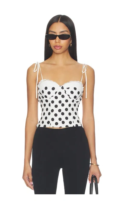 More To Come Roslyn Top In White