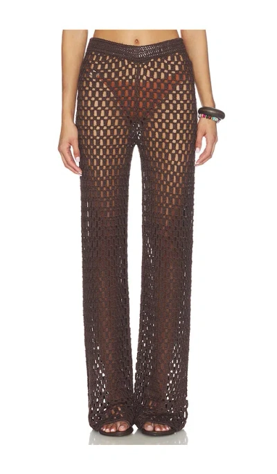 More To Come Rue Pant In Brown