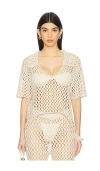 More To Come Rue Top In Cream