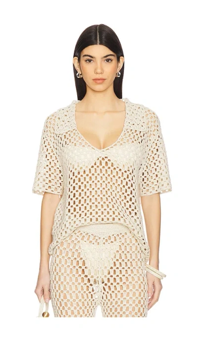 More To Come Rue Top In Cream