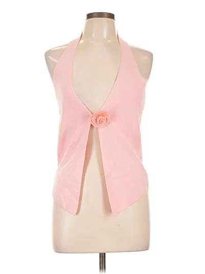 Pre-owned More To Come Sleeveless Blouse In Pink