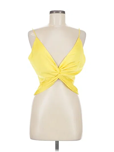 Pre-owned More To Come Sleeveless Blouse In Yellow