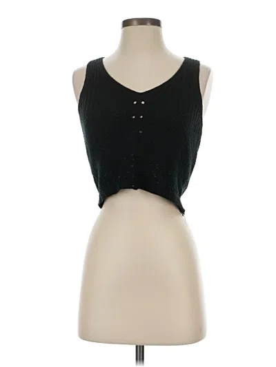 Pre-owned More To Come Tank Top Black Strapless Neckline Tops