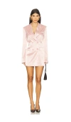 More To Come Tansy Blazer Dress In Pink