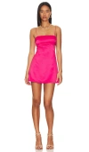 More To Come Tanya Cut Out Dress In Pink