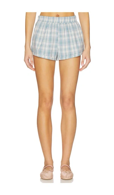 More To Come Thatcher Short In Blue