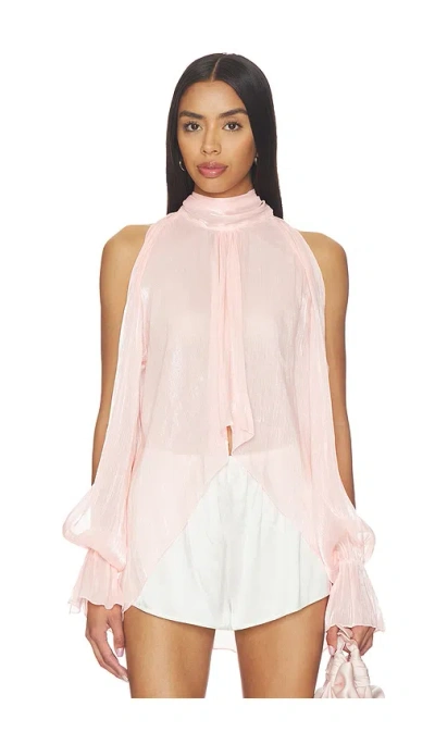 More To Come Tilly Blouse In Pink