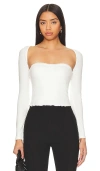 More To Come Vera Shrug Set In White