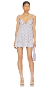 More To Come Viola Tie Strap Dress In Lavender Floral