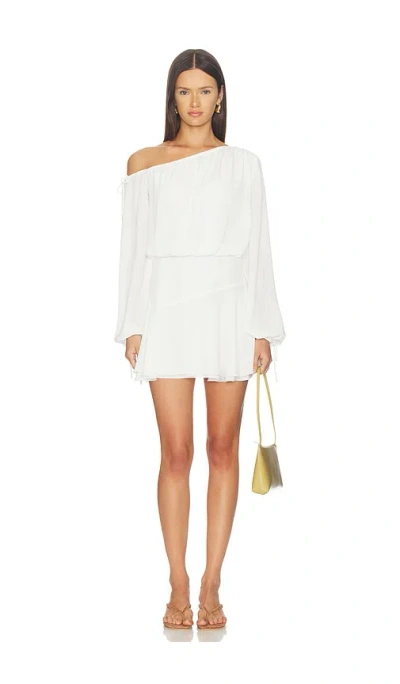 More To Come Violetta Mini Dress In White